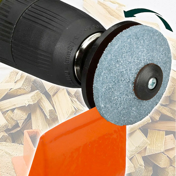 Kindling Splitter Lump Hammer Blade Sharpener Chisel Log Wood Splitting Kit