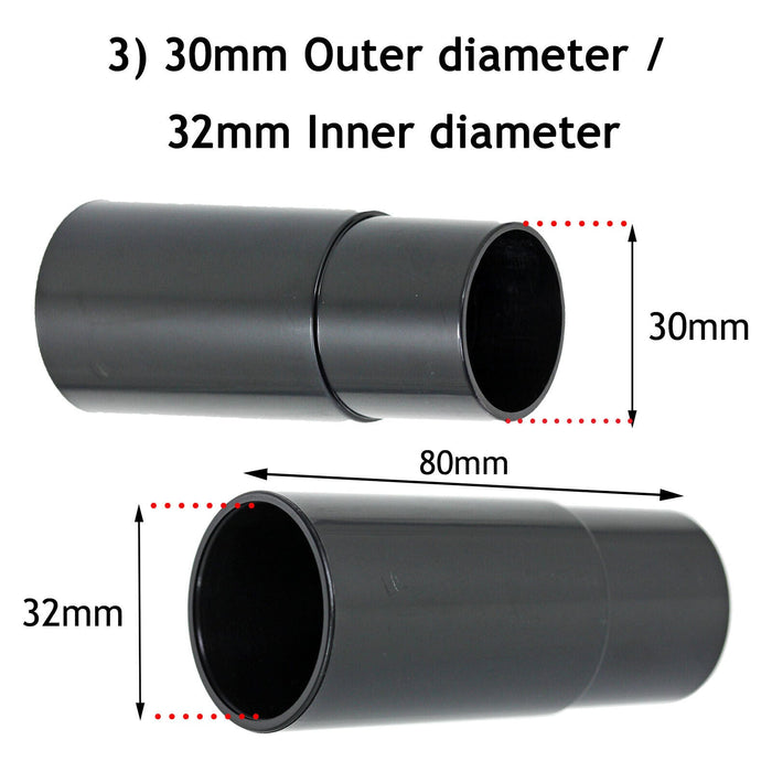 Tool Adaptor for Ryobi Adapter Dust Port Hose Sander Saw 32 35 38 mm x 6
