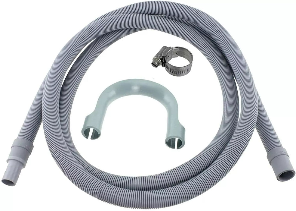 Drain Hose Extension Pipe Kit for Bosch Washing Machine Dishwasher (2.5m, 19mm / 22mm)