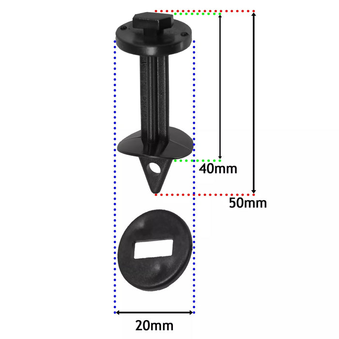 Greenhouse Insulation Shading Fixers Bubble Wrap PVC Plastic Frame Clips (Pack of 80)