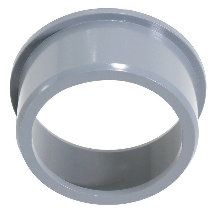 50mm Boss Adaptor Solvent Soil Stack Waste Pipe Reducer Push Fit Seal Ring (Grey)