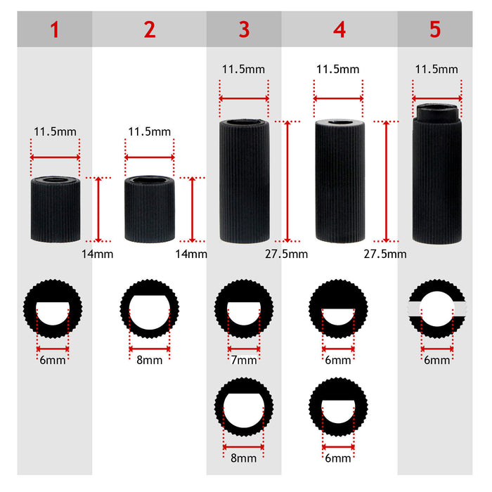 Air Fryer Knob Black Switch Universal Dial Button Multi Cooker Mini Oven