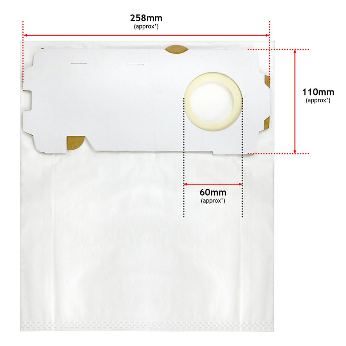 Dust Bags for Festool Extractor Vacuum CT MINI MIDI MIDI-2 SC-FIS-CT 204308 x 10