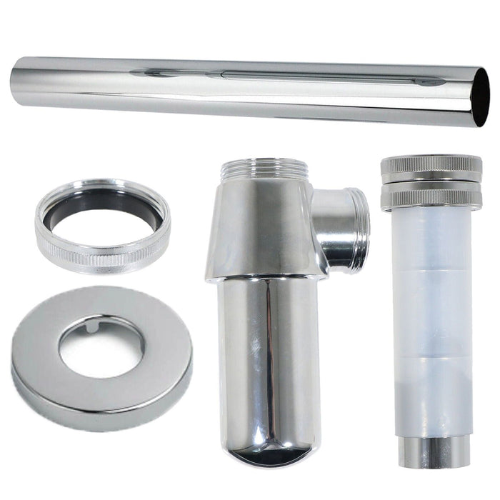 Bottle Waste Trap 32mm Adjustable Chrome Silver 35mm Pipe Kitchen Bathroom Sink Basin Set