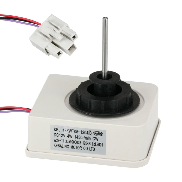 Fan Motor for Fridge Freezer American Refrigerator + Seals 4w 2v 145 1450RPM