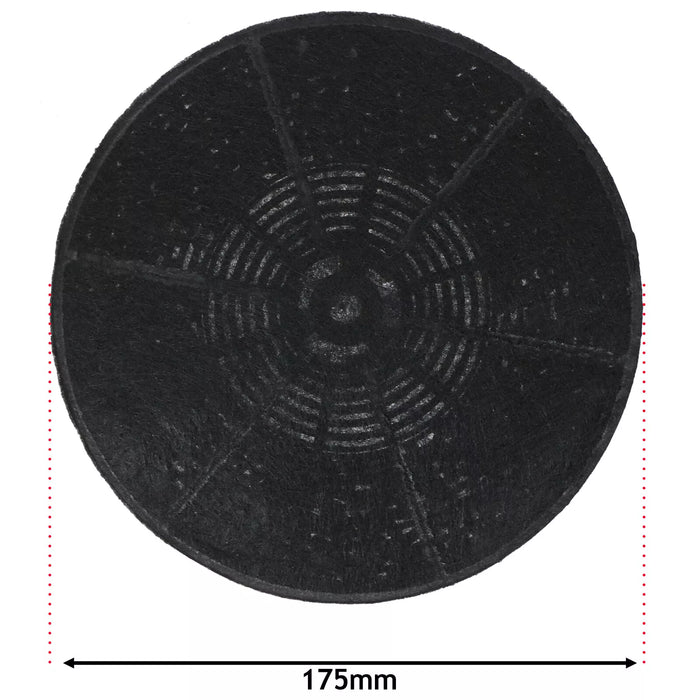 Filters for CDA CCA52WH Cooker Hood Canopy Carbon Charcoal Extractor CHA15