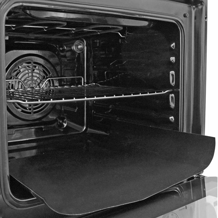 Oven Liner Sheet Non Stick Heavy Duty x 2 Trivet Mat Pan Dish Protector Lining