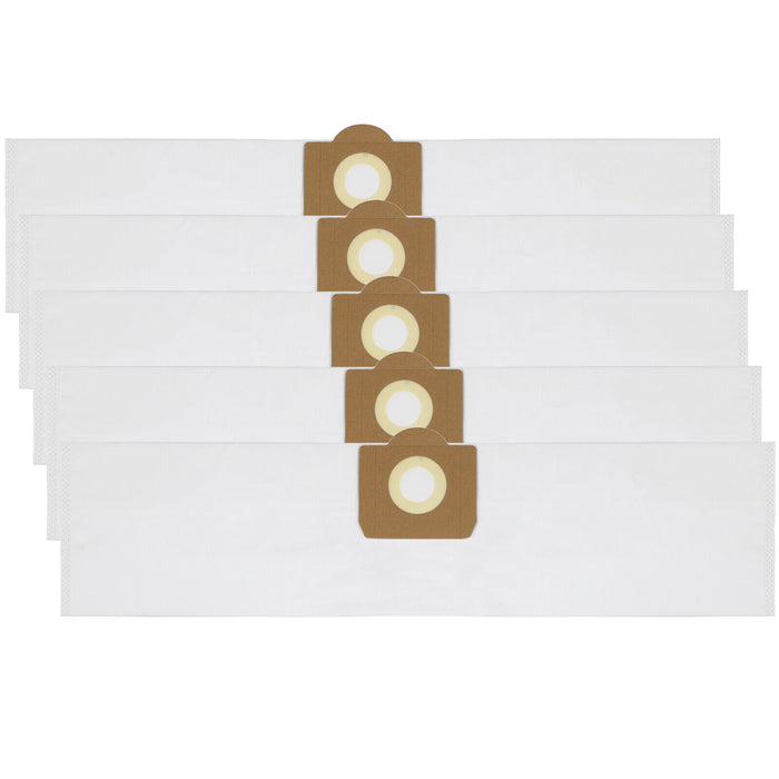 Bags for V-TUF M Class Dust Extractor Vacuum Cleaner VTUF SMS Microfibre Bag (Pack of 5)