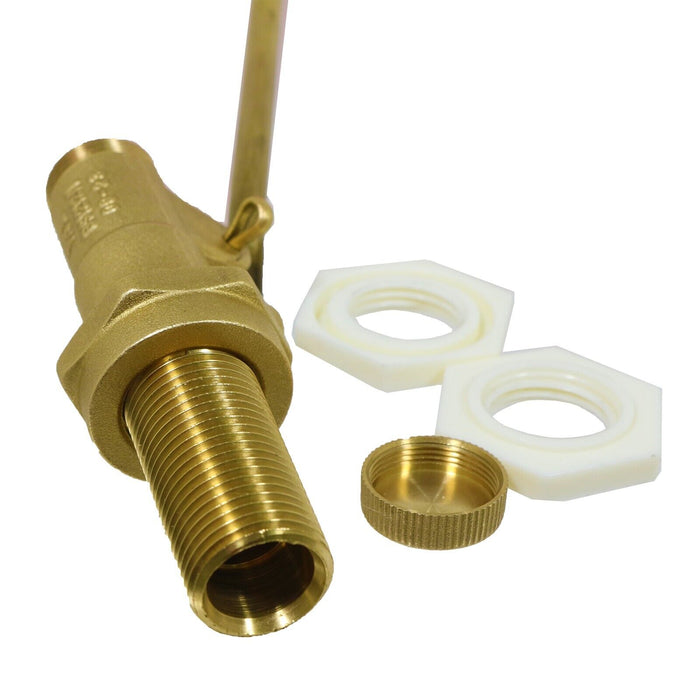 1/2" Ball Valve Part 1 High Pressure Side Entry Toilet Cistern BS1212/1 Ballcock Float