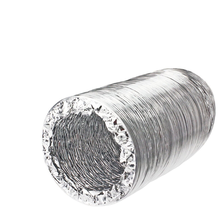 5m Aluminium Flexible Vent Hose Exhaust Pipe for White Knight Tumble Dryer 4" / 100mm Diameter