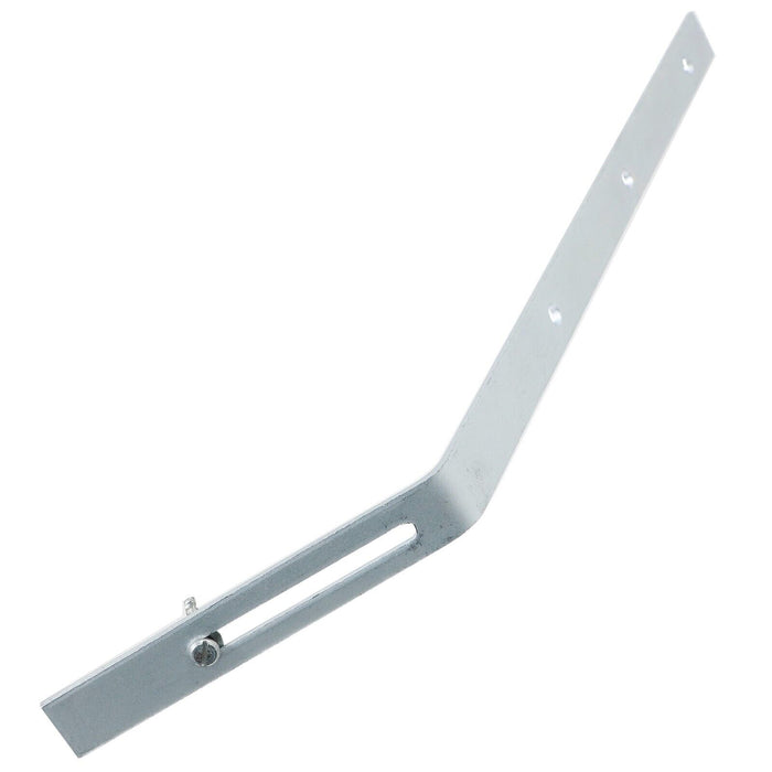 Gutter Top Rafter Bracket Universal Galvanised Steel Fascia Support Fixings (Pack of 5, 300mm)