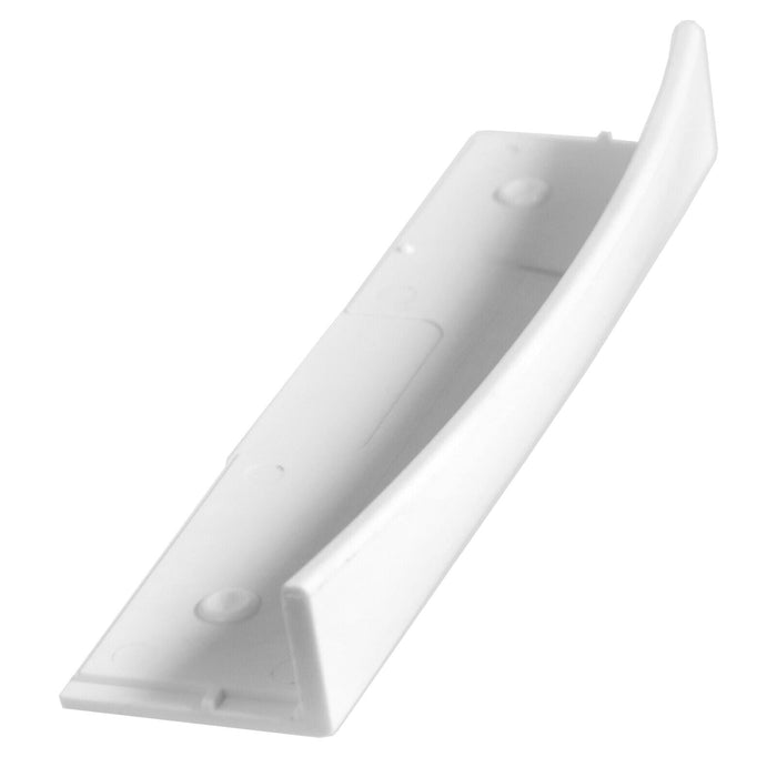 Universal Replacement Fridge Freezer Handgrip Door Handle (White, 145mm, Pack of 2 Handles)
