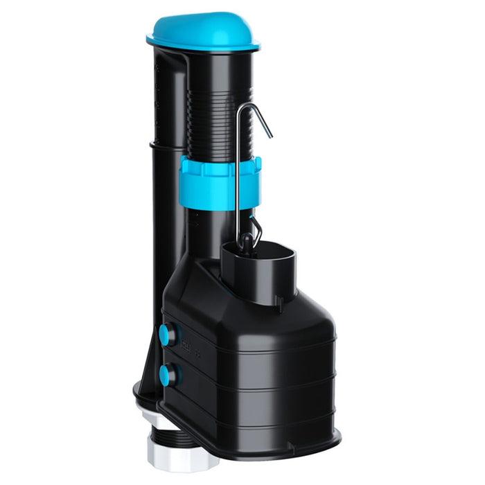 Dual Flush Toilet Syphon Height Adjustable 7.5" to 9.5" WC Cistern Internal Overflow Lever
