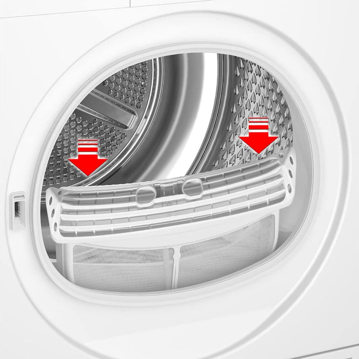 Beko Tumble Dryer Filter Lint Fluff Mesh Screen Cage (2972300100)