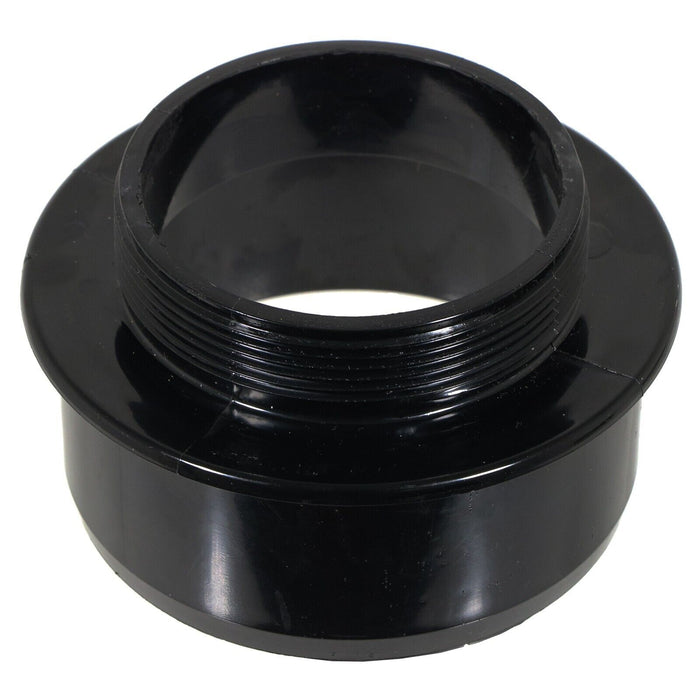 110mm Screwed Access Cap Ring Seal Soil System Vent Pipe Push Fit Plug (Black)