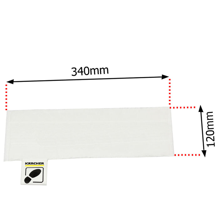 Karcher SC1 SC2 SC3 Steam Cleaner Floor Mop Pad Covers Nozzles Pads Attachment 2.863-019.0
