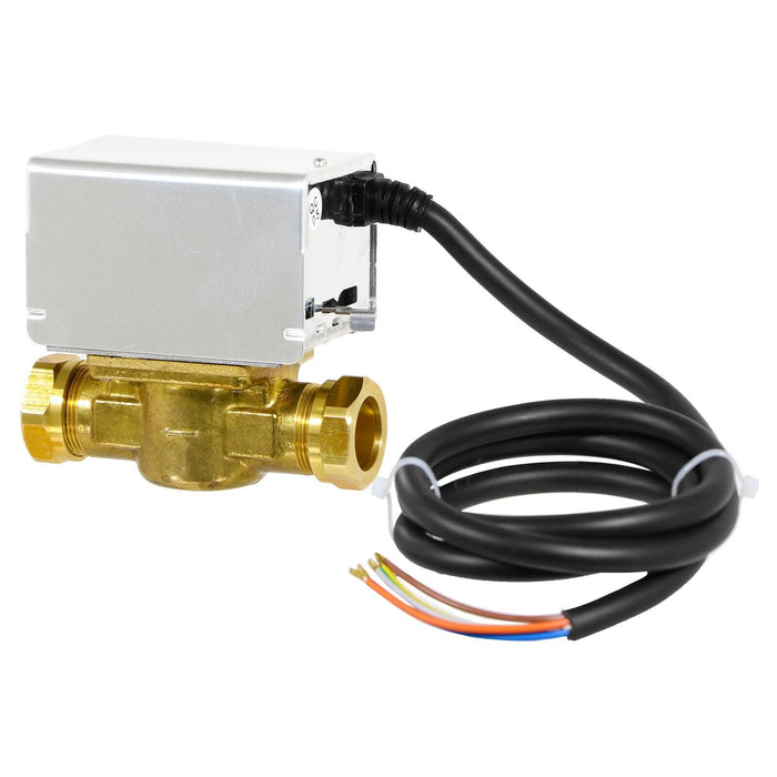 22mm Motorised 2 Port Zone Valve for Honeywell V4043 V4043H1056 Boiler Central Heating Control