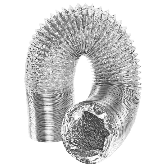 5m Aluminium Flexible Vent Hose Exhaust Pipe for Indesit Tumble Dryer 4" / 100mm Diameter