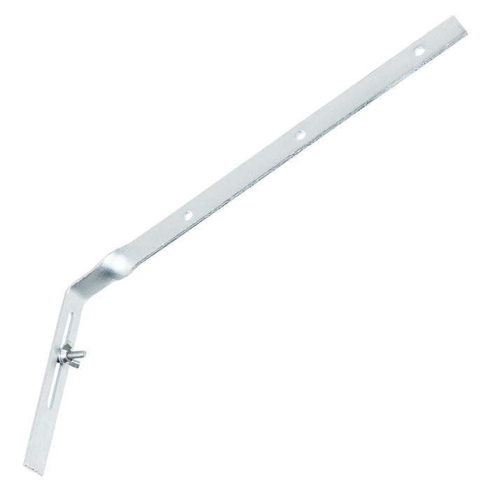 Gutter Side Rafter Bracket Universal Galvanised Steel Fascia Support Fixing (300mm)