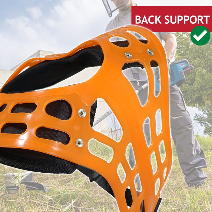 Universal Safety Harness Brushcutter Strimmer Trimmer Heavy Duty Padded Support (One Size)