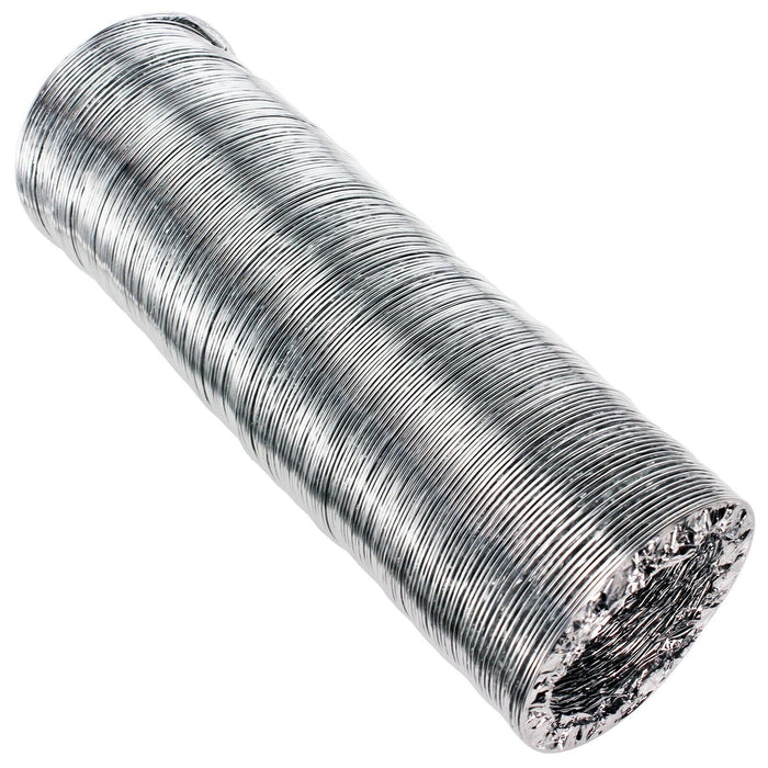 5m Aluminium Flexible Vent Hose Exhaust Pipe for Indesit Tumble Dryer 4" / 100mm Diameter