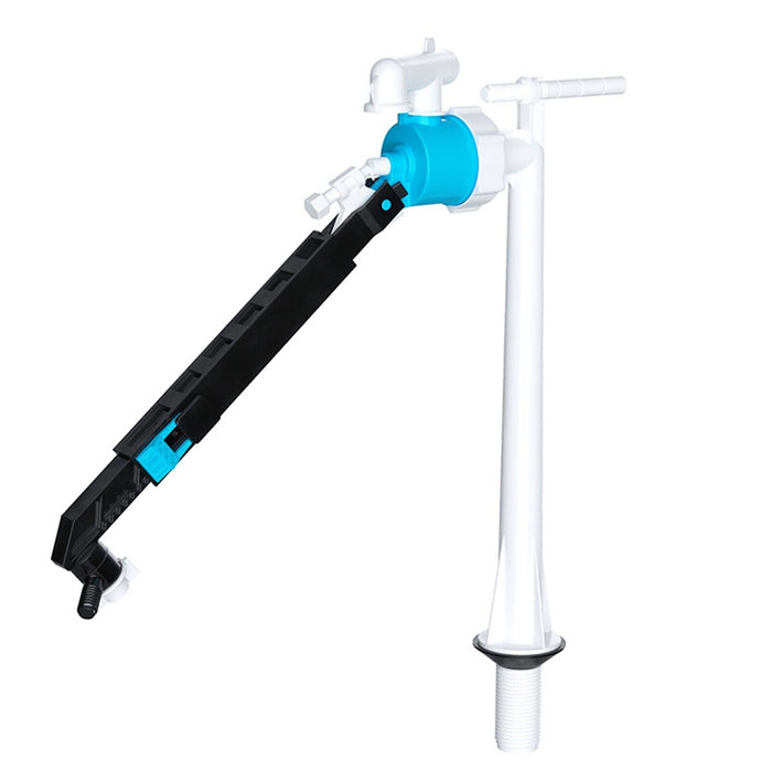 Bottom Entry Valve 1/2" Straight Toilet Cistern Filling Inlet + 6" Ball Float Kit