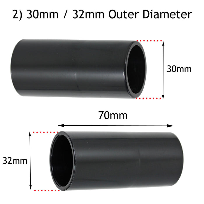 Dust Extractor Adaptors Universal Power Sander Reducer 30mm 32mm 35mm 38mm x 6