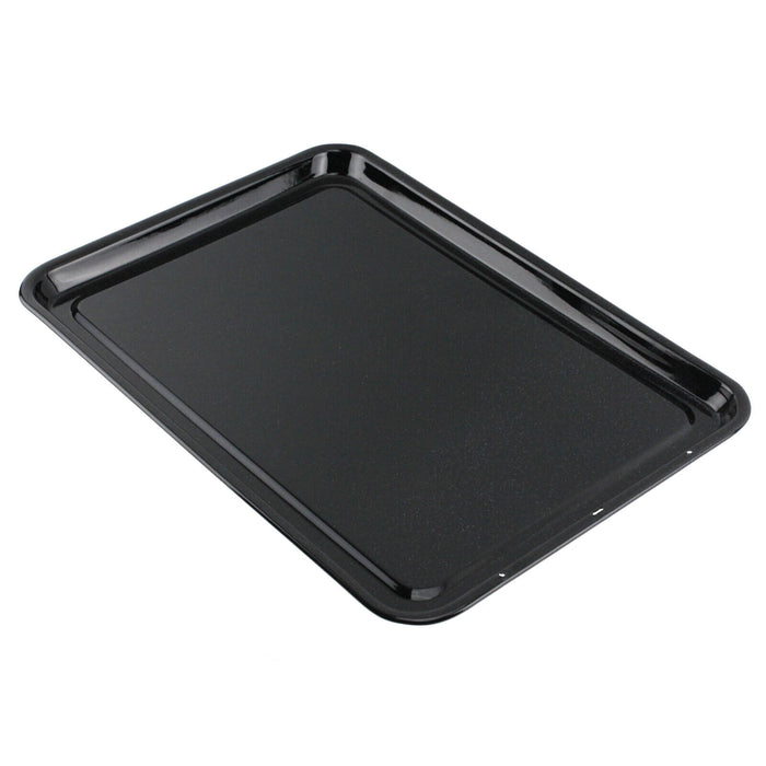 Enamel Oven Baking Tray Large Sheet Raised Shallow Non Stick Pan 417 x 300mm