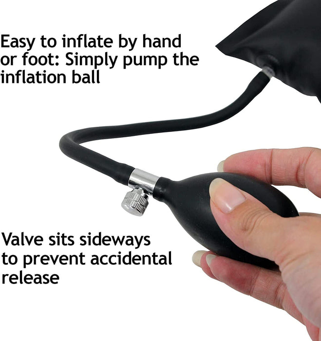 Appliance Lifter Air Wedge Shim Levelling Shock Absorber Inflatable Stabiliser Bags (Pack of 2)