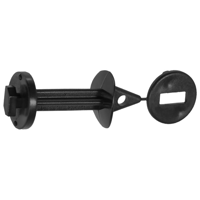 Greenhouse Insulation Shading Fixers Bubble Wrap PVC Plastic Frame Clips (Pack of 60)