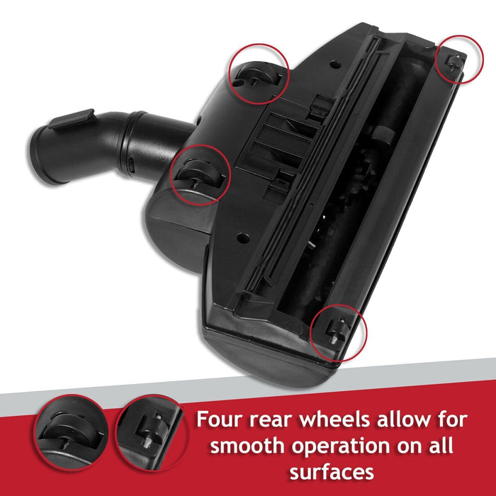 Vacuum Brush Head 35mm for Karcher WD2 WD3 WD3P WD4 WD5 WD6 WD6P WD7 Turbo Tool