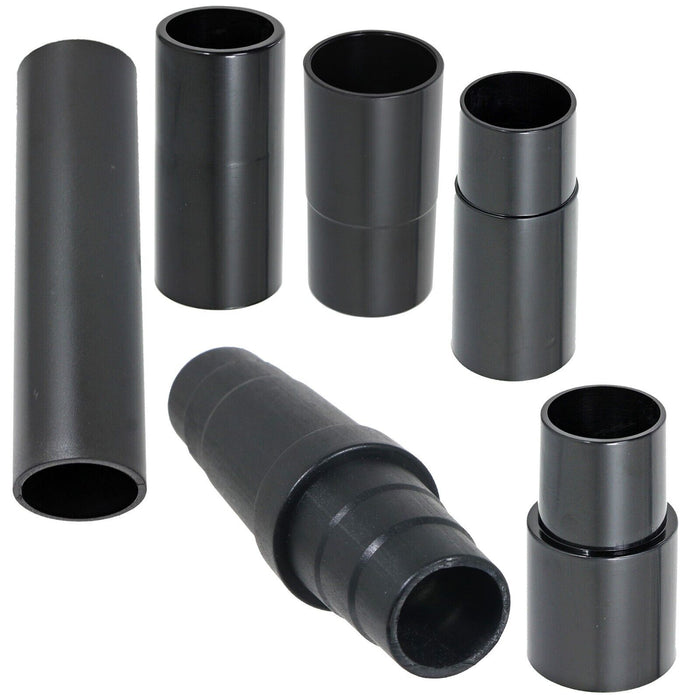 Dust Extractor Adaptors Universal Power Sander Reducer 30mm 32mm 35mm 38mm x 6