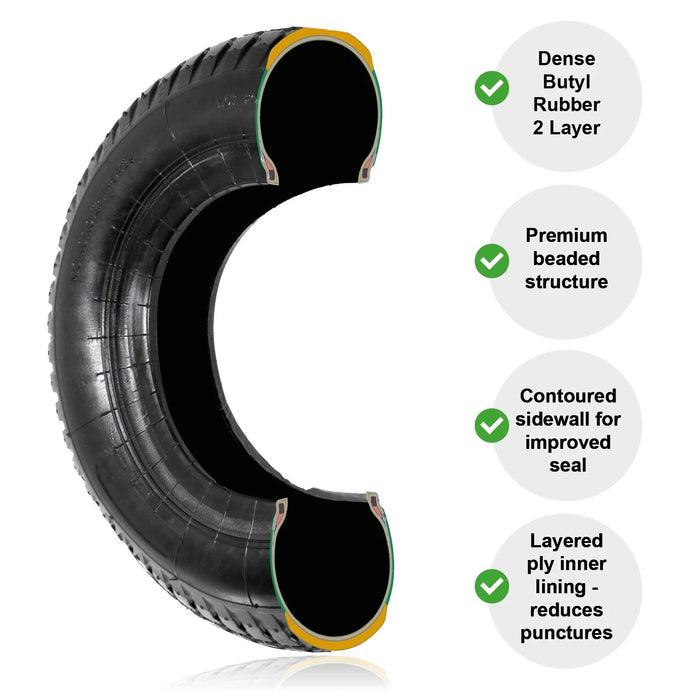 Wheelbarrow Wheel Inner Tube and Barrow Tyre 4.00 - 8 4.80-8 Innertube + Sealant