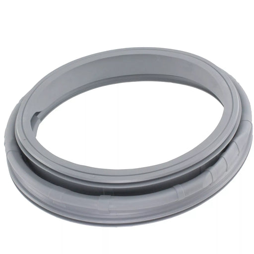A gray rubber door seal gasket for Samsung washing machines.  Equivalent to DC64-02888A DC64-02750A