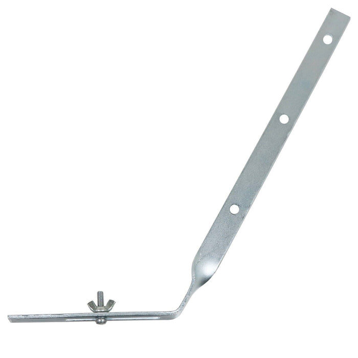 Gutter Side Rafter Bracket Universal Galvanised Steel Fascia Support Fixing (300mm)
