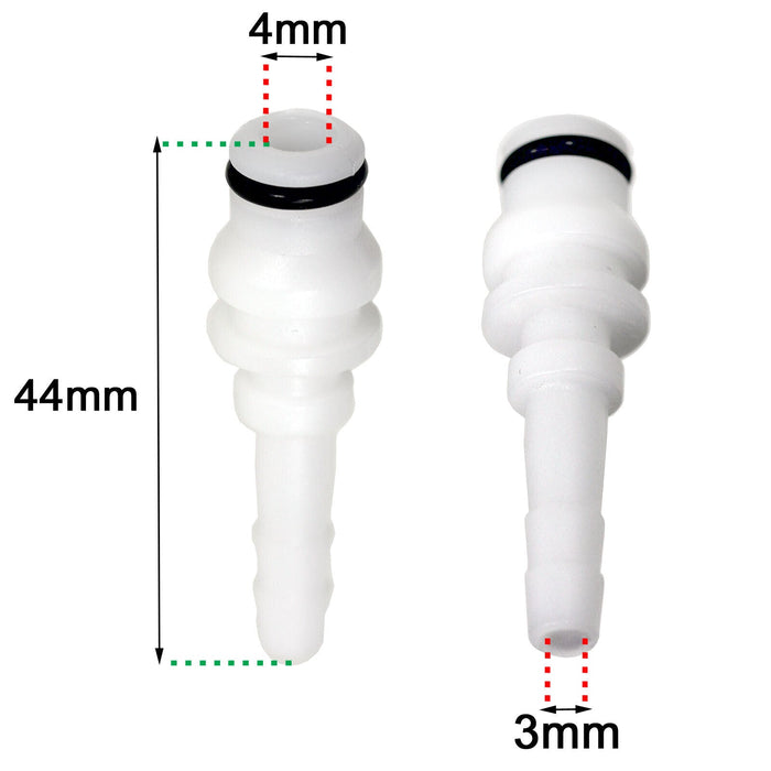 Karcher Male Hose Stem for Puzzi 100 200 300 8/1 Pro 400 Series Carpet & Upholstery Cleaner (Pack of 2)