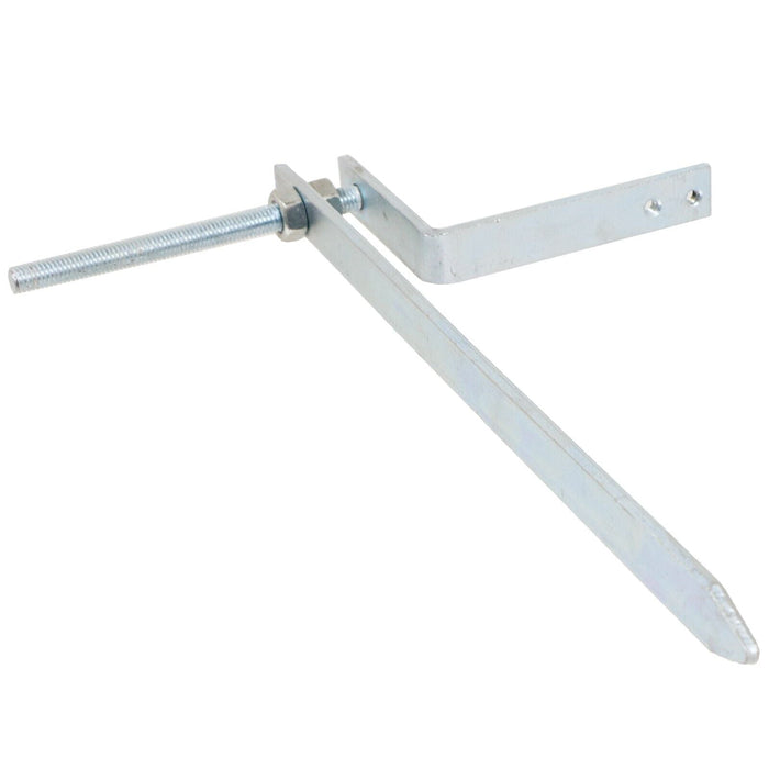 Gutter Rise & Fall Bracket Universal Galvanised Steel Adjustable Fascia Support Kit (Pack of 10)