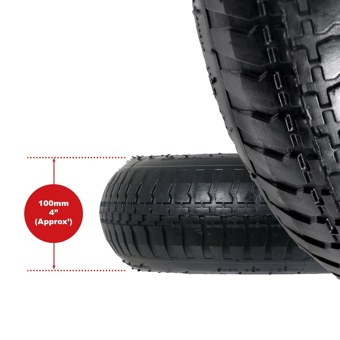 Wheelbarrow Wheel Inner Tube and Barrow Tyre 4.00 - 8 4.80-8 Innertube + Sealant