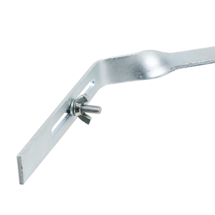 Gutter Side Rafter Bracket Universal Galvanised Steel Fascia Support Fixing (300mm)