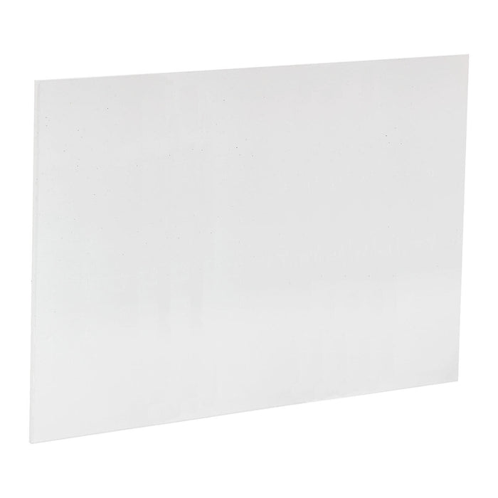 Universal Fridge Shelf Crisper Cover Clear Cut to Size Refrigerator 520mm x 350mm + 12" Trim Saw