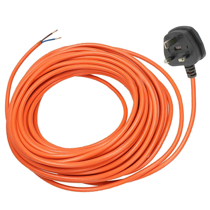 Power Cable for McGregor Lawnmower Strimmer Hedge Trimmer 12M Mains Lead Plug