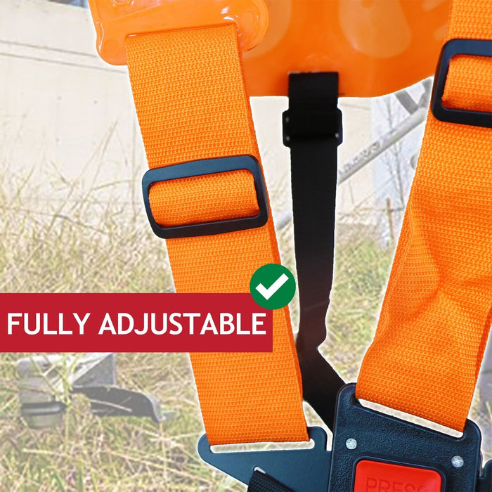 Universal Double Harness Brushcutter Strimmer Trimmer Heavy Duty Padded Support (One Size)