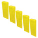 Tree Felling Wedge Heavy Duty Chainsaw Log Wood Cutting Cleaving Block Tools (8", Pack of 5)