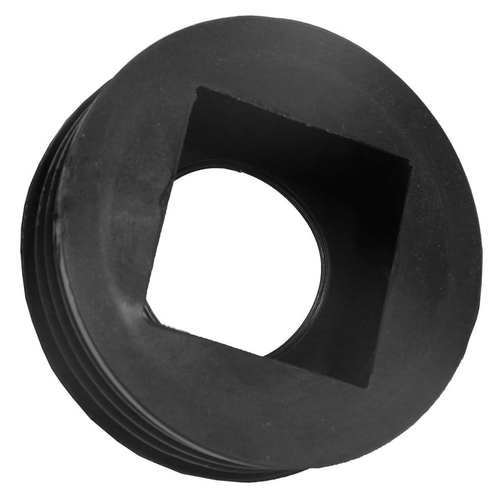 Rainwater Downpipe Adaptor 65mm Square / 68mm Round Pipe to 110mm Soil Waste Drain Connector