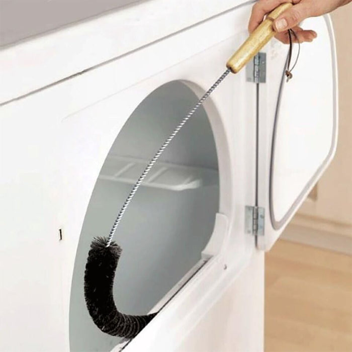 Long Reach Cleaning Brush Radiator Washing Machine Tumble Dryer Lint Dust Tool