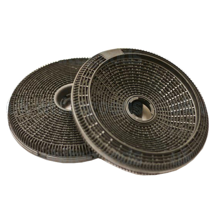 Carbon Charcoal Filters for De Dietrich HW8629E1 Cooker Hood / Extractor Fan Vent (Pack of 2, 190mm)