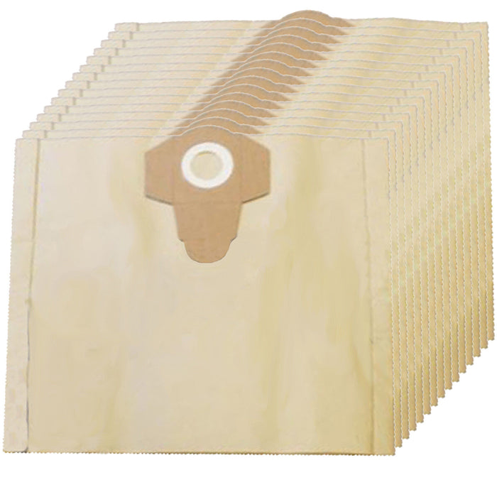 15 x Dust Bags for Clarke Vac King CVAC25SS CVAC30P Vacuum Cleaner 30 L Litre