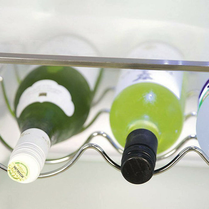 Wine Bottle Rack Shelf Insert compatible with IKEA Fridge (457 x 290 x 70mm)