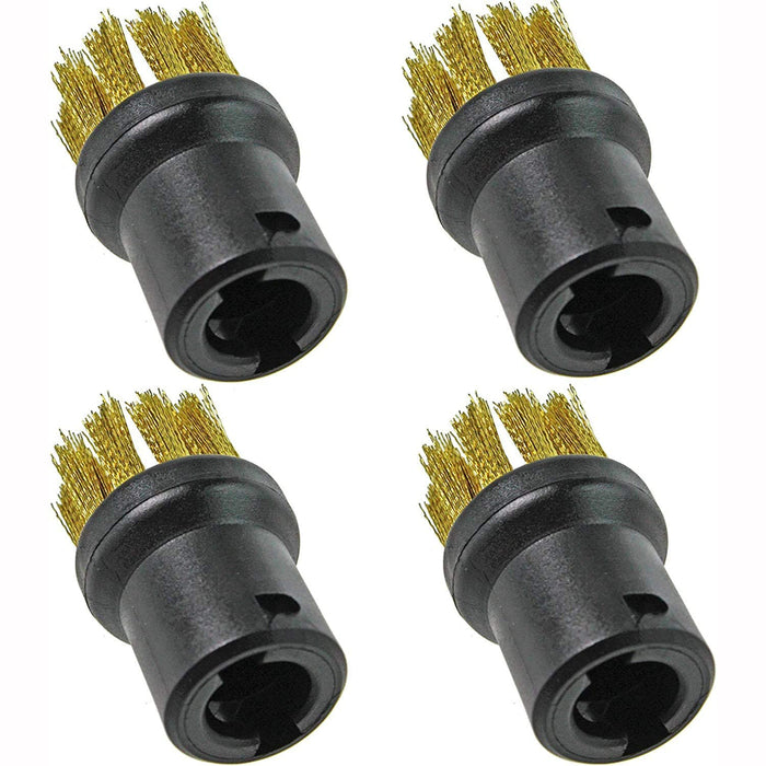 Jet Spray Nozzle with Nylon + Wire Brushes for KARCHER SC1 SC2 SC3 SC4 SC5 Steam Cleaner Detail Attachment