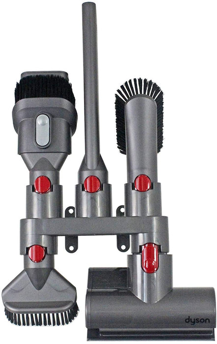 Orange Rod Wand Tube Pipe for Dyson V8 SV10 Vacuum + Wall Mount Tool Holder Rack